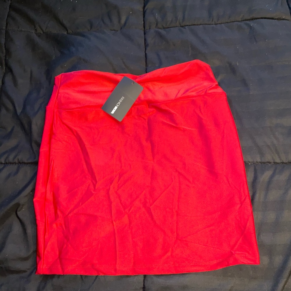 Red Mini Skirt